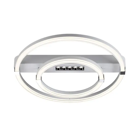 7665/55LR MITRA LED SN 64 Светильник пластик/белый LED 55Вт 3000-4000-6000K 545х505 IP20 пульт ДУ TRECKY