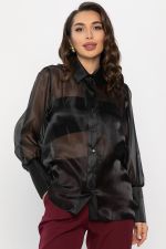 Блуза Вернисаж (черная) Б14320-33М LT Collection