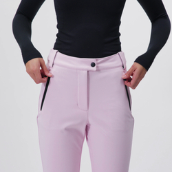 ZARA ВЕТРОЗАЩИТНЫЕ И ВОДОНЕПРОНИЦАЕМЫЕ БРЮКИ С ВЫСОКОЙ ПОСАДКОЙ, РОЗОВЫЙ