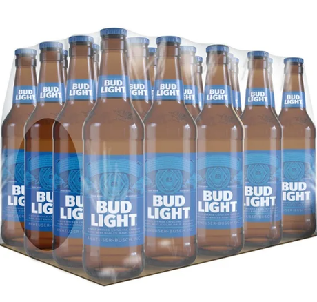 Пиво "Бад " светлое 0,44л. с/т (20шт., в упаковке)