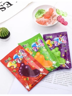 Леденец и взрывная карамель "Лапочки на Палочке" 12 г * 30 шт