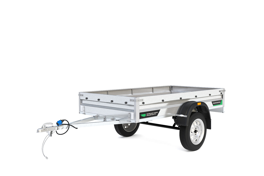 Прицеп Титан 2513 с бортами 30 см.