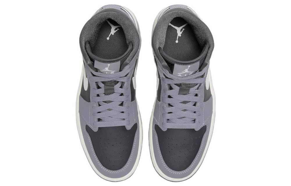 Кроссовки Jordan Air Jordan 1 Mid "Cement Grey" (Женская размерная сетка)
