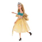 Кукла модель София gold 29см. руки и ноги сгиб, с аксесс, коробка SG-03-KB (Карапуз)