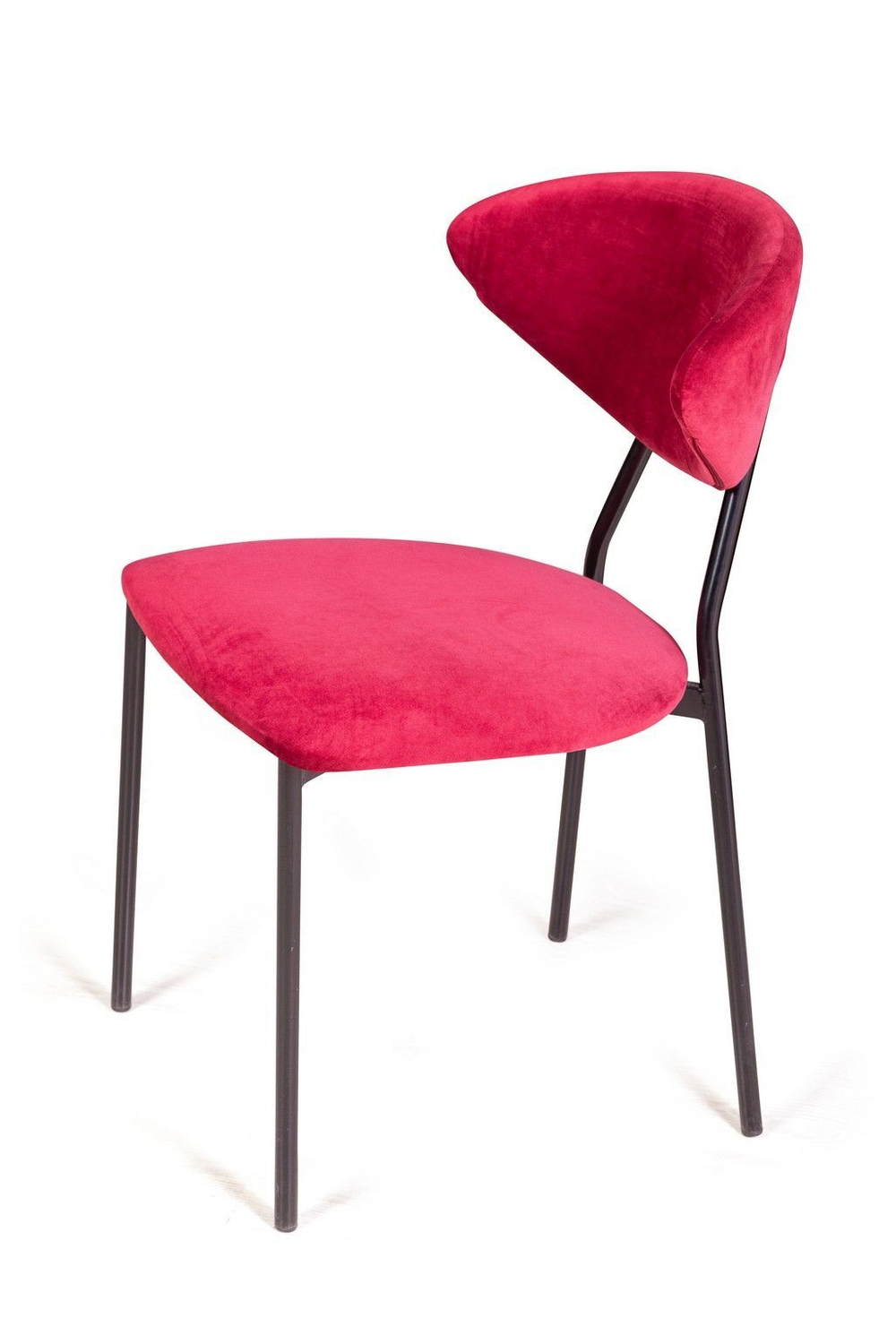 Стул Art, бархат винно-красный 16
