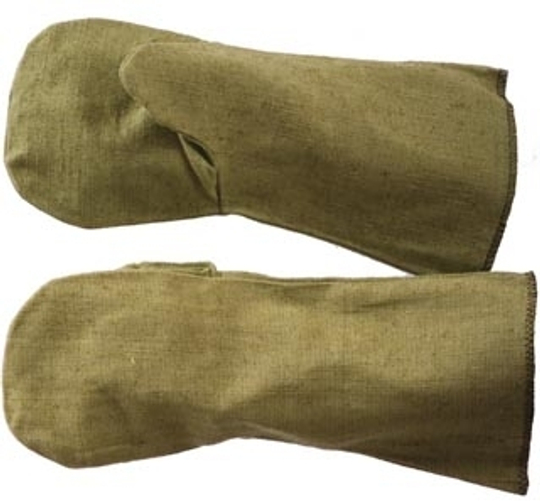 Краги брезентовые с ОП пропиткой ( 480 гр.)