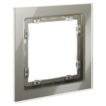 Рамка стеклянная VOLTUM S70 на 1 пост, (шелк, стекло)