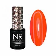 151 Гель-лак Nail Republic, 10 мл Неон Оранжевый