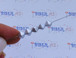 Bicone beads 6 мм Aluminium Silver 01700