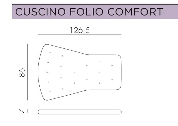 Кресло-качалка Folio тортора с бежевой подушкой