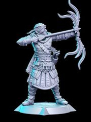 Йорвет Иорвет Iorweth Witcher Ведьмак 32 Миниатюра