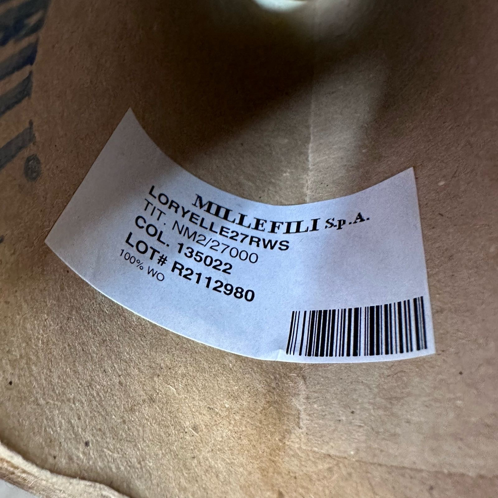LORYELLE27RWS - Millefili; 100% меринос extrafine; 1350м/100гр (2/27); S708