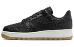 Кроссовки Nike Air Force 1 Black Ostrich (Женская размерная сетка)