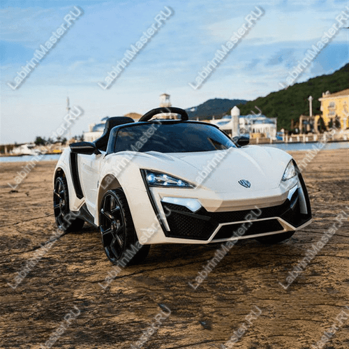 Детский электромобиль "Jiaxing Tusi" белый