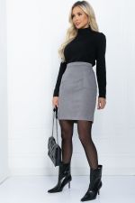 Юбка Бизнес стиль (серая) Ю11752 LT Collection