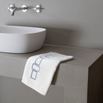 Набор полотенец Bold Bicolor Embroidery Rainy Sky/Grey (5 шт.)