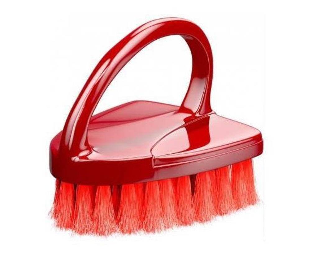 Щетка для одежды Утюжок МИНИ ПРАКТИК 9,5см, аквамарин, SVIP