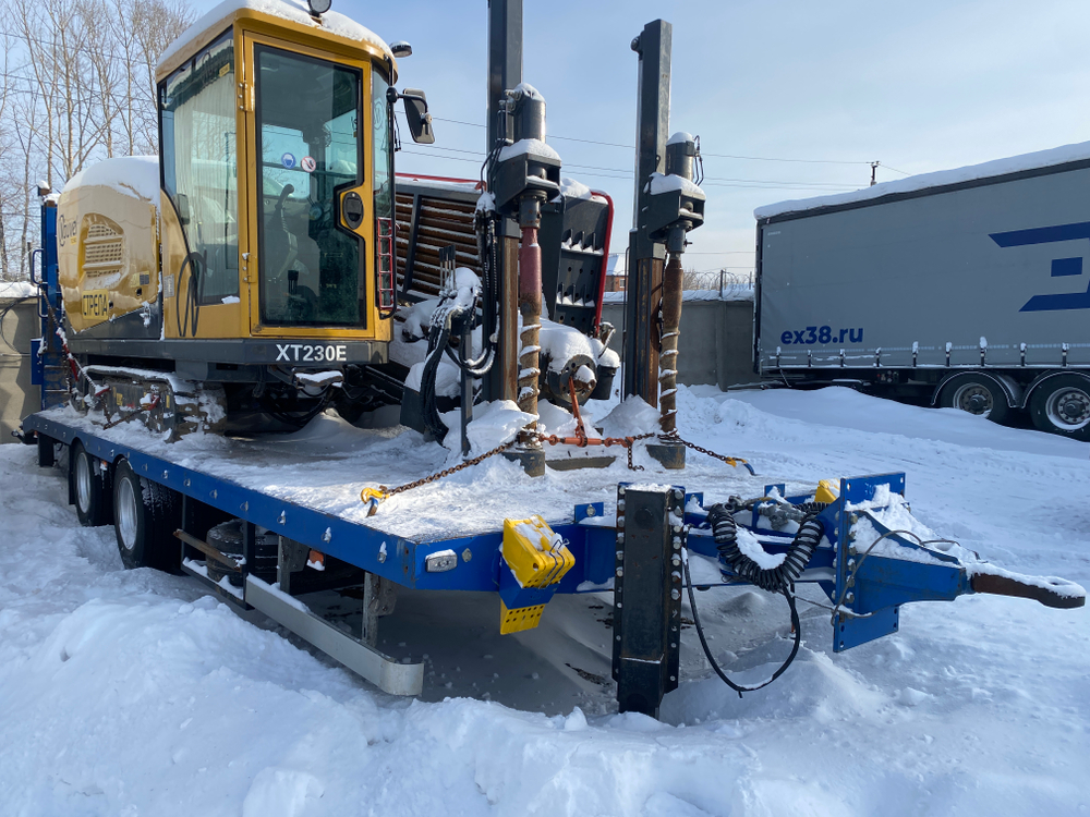 СПЕЦМАШ 8490* Прицеп тяжеловоз 2 оси 849071-04 (Не раздвижной)