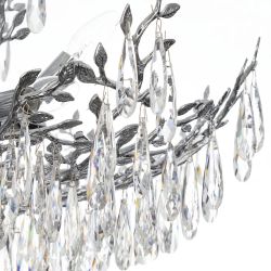 Citilux RITZ CL310081 Люстра хрустальная подвесная Хром