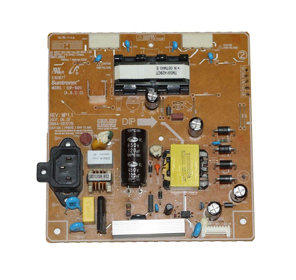 BN44-00177B плата питания монитора Samsung SyncMaster 932MW