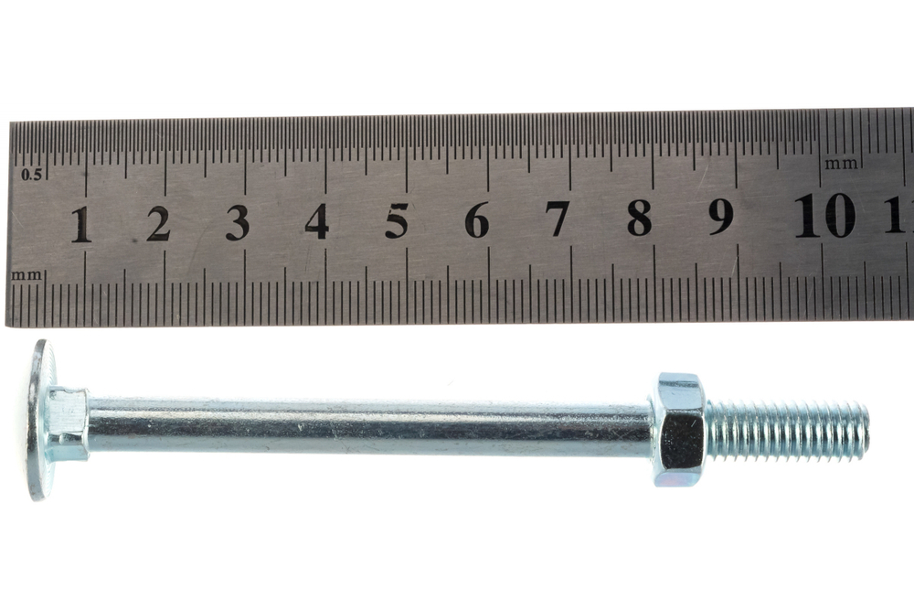 БОЛТ МЕБЕЛЬНЫЙ ELEMENT DIN603 С ГАЙКОЙ ОЦИНК 8Х100 2ШТ 2133