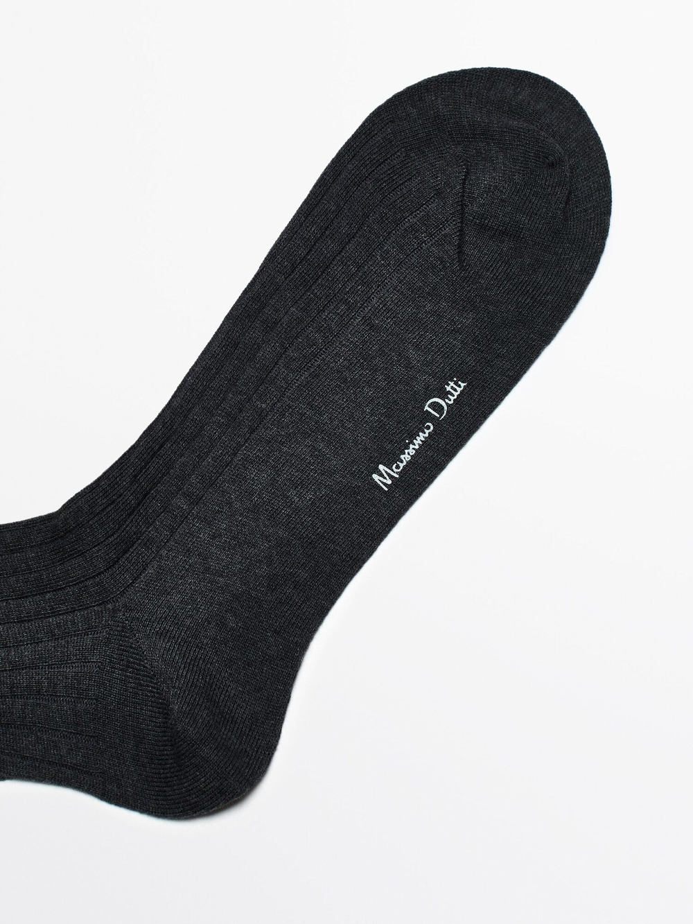 Massimo Dutti Носки в рубчик, маренго