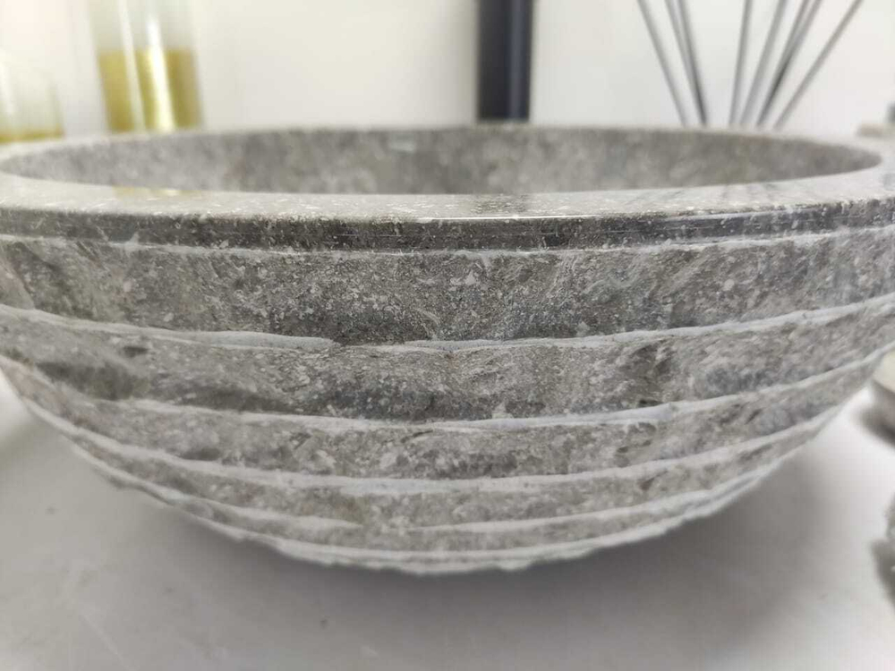 Раковина из мрамора Bowl Grey Marmo Small BM-60037 40*40*15