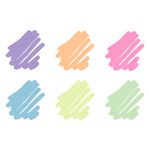 Набор гелевых ручек 6цв. Спейс Bunny, 1.0мм, пастельные