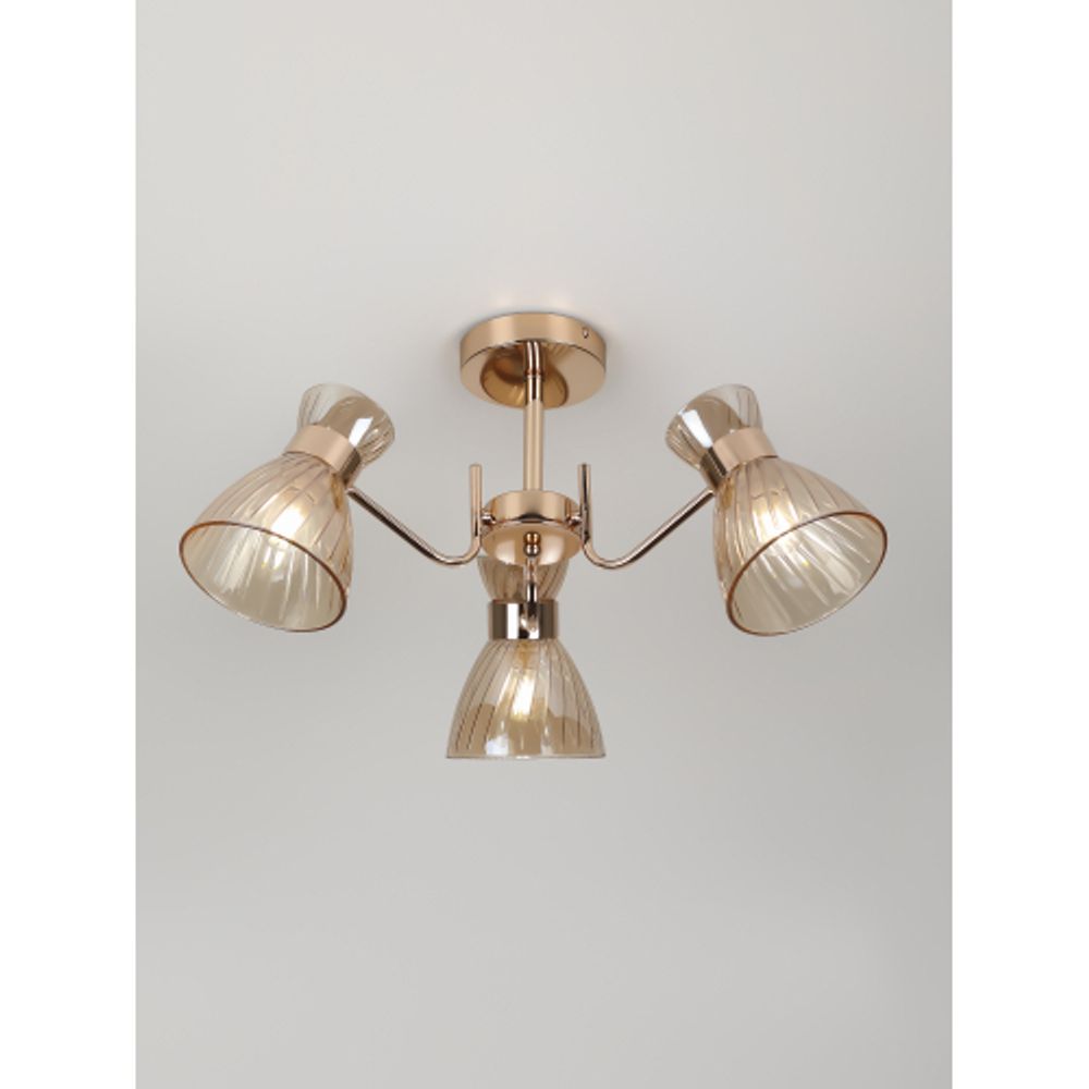 Люстра Rivoli Victoria 9183-303 3хЕ27 60 Вт модерн | Лайт