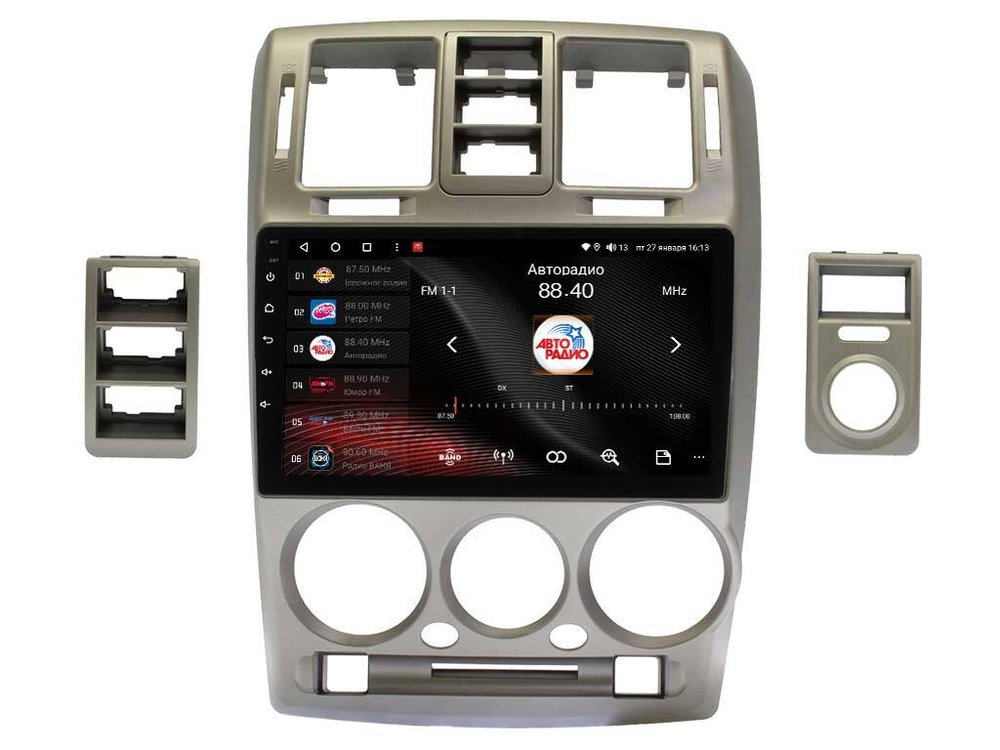 Магнитола для Hyundai Getz 2002-2011 - Vaycar VA23-1411 на Android 13, 8-ядер, 4G SIM-слот