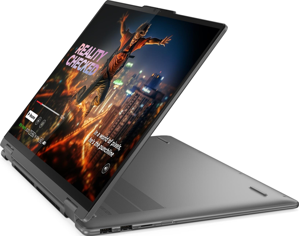 Ноутбук Lenovo Yoga 7 2-in-1 16IML9, 16'', Storm Grey, KB RUS/ENG, Power Cord EU (83DL0002US) в регионах России