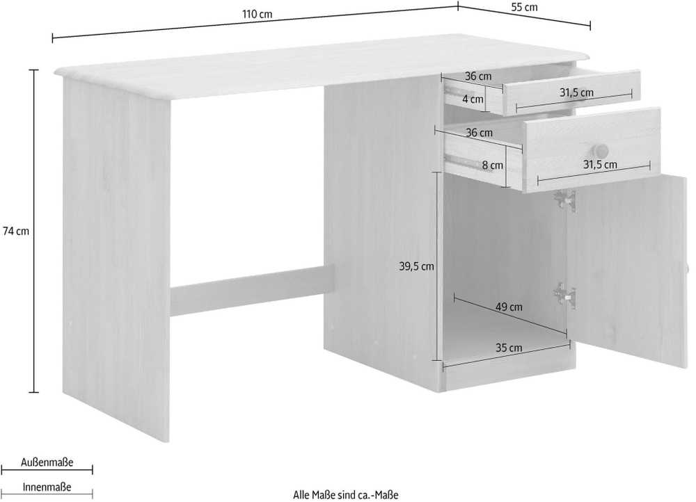Стол письменный компьютерный