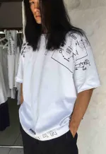 Футболка Futureisnown Human Empathy *Empathy collection Белая