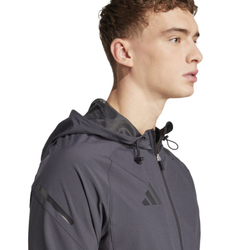 Куртка теннисная Adidas Tiro 25 Pro Vis Tech Travel - carbon