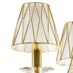 705032 Люстра подвесная RICCIO 3х40W E14 ЗОЛОТО