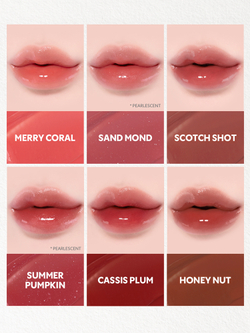 TIRTIR Waterism Glow Tint - Долговременный блеск для губ в маленькой упаковке оттенок 07 Cassic Plum (Waterism Original), 1 g