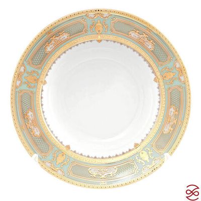 Falkenporzellan Donna Seladon Gold