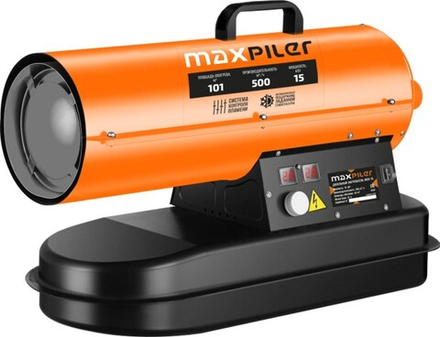 Тепловая пушка на дизтопливе прямого нагрева MAXPILER MDH-15