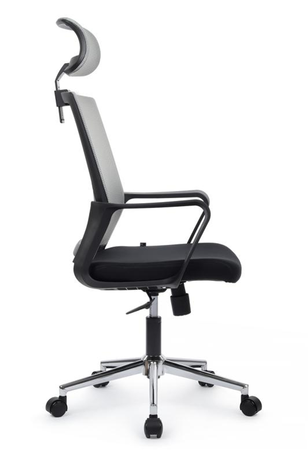 Кресло Riva Минт RCH M1029HBE Серый/Черный