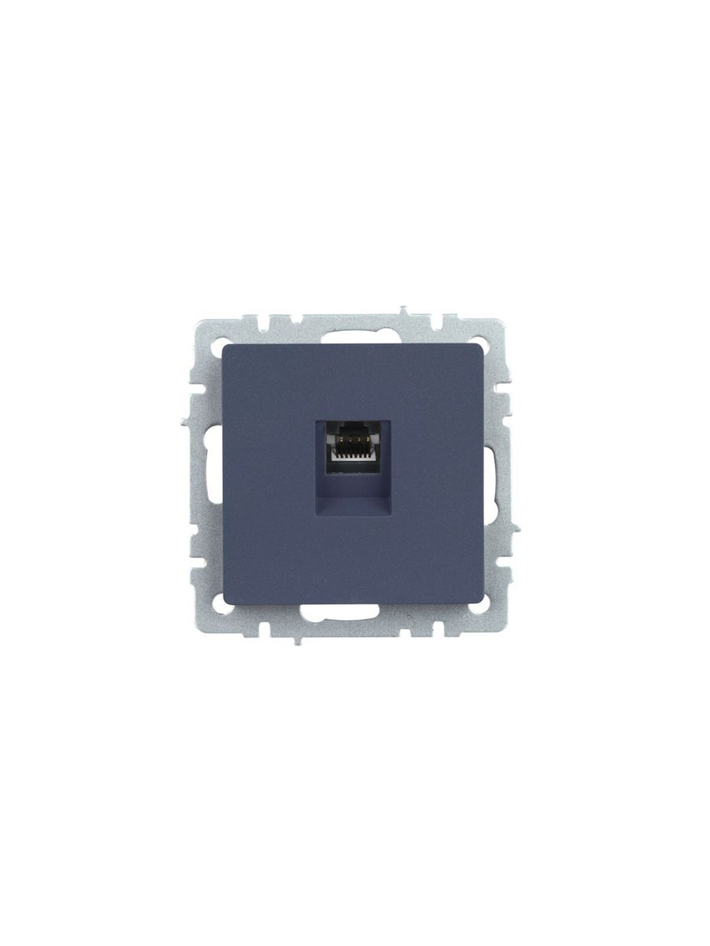 Розетка компьютерная СП RJ45 кат.5E BRITE РК10-БрМ механизм маренго IEK BR-K10-1-K35