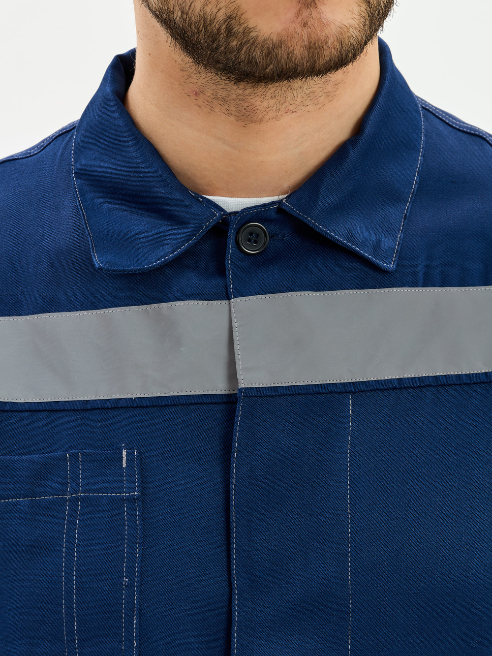 Костюм Лигор-1 СОП К. (тк.Смесовая,210) брюки, т.синий