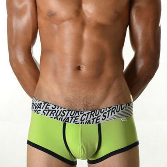 Мужские трусы хипсы Private Structure DOOP Green