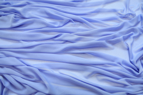 Сетка трикотаж сине-голубая