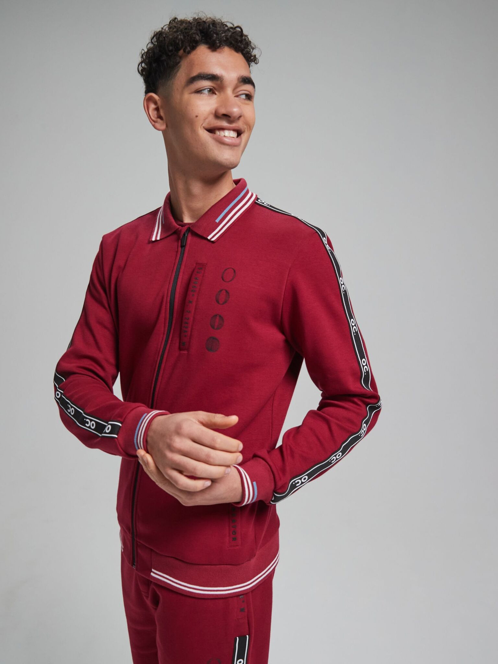 Олимпийка ORIGINAL CREATOR TRACK ZIP JACKET, Красный