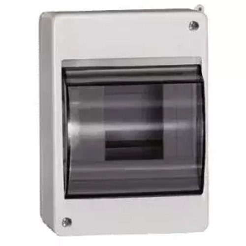 БОКС IEK ЩРН-П-4 IMKP42-04-30-12 для 4 автоматов открытая установка с прозрачной крышкой