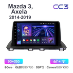 Teyes CC3 9"для Mazda 3, Axela 2014-2019