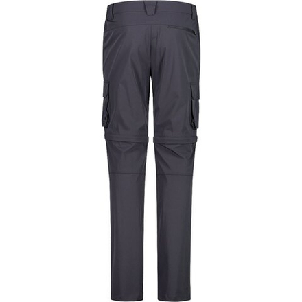 Брюки мужские CMP Men's zip-off stretch trousers with Cargo Pockets, артикул 31T5627,  цвет  antracite (U423)