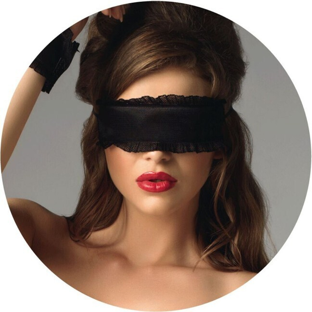 Повязка на глаза OP005 (Цвет: черный)