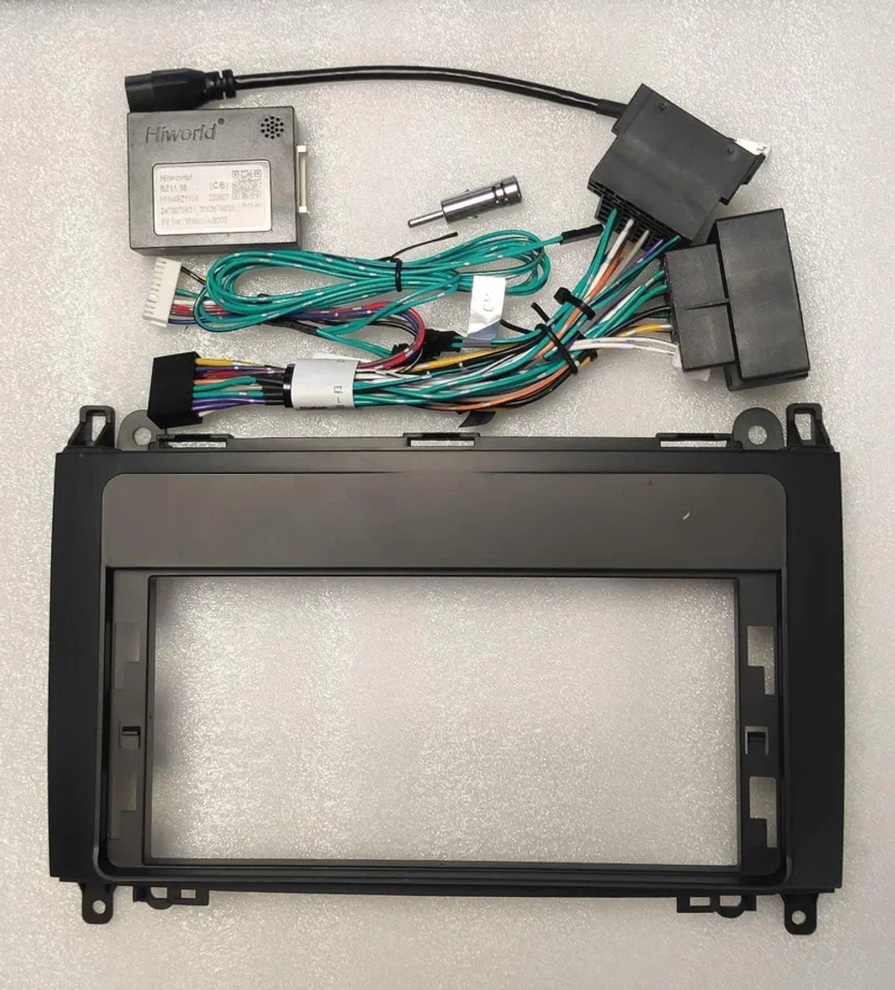 Магнитола для Mercedes-Benz Viano/Vito W639, Vito W447, A класс W169, B класс W245, Sprinter W906, VW Crafter - Carmedia MKD монитор 12.3" в стиле BMW на Android 11, CarPlay, 4G SIM-слот