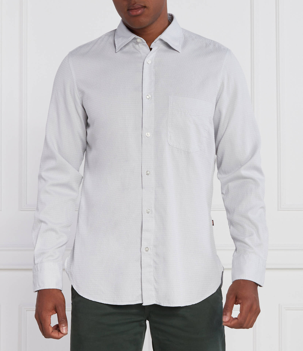 Рубашка Remiton BOSS ORANGE - серый(50494055)